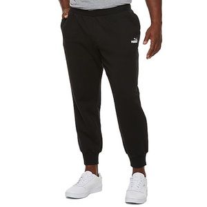 Puma Men’s Mid Rise Cuffed Sweatpants Big and Tall